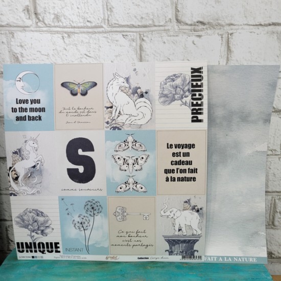 Lorelai Design - Papier 12'' x 12'' - Collection Carpe Diem 06